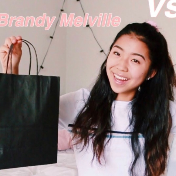 Brandy White Top with Pink and Blue Stripes - Picture 2 of 5